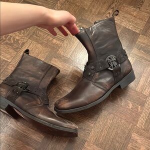 Mark Nason size 8 Men's Brown Leather Boots